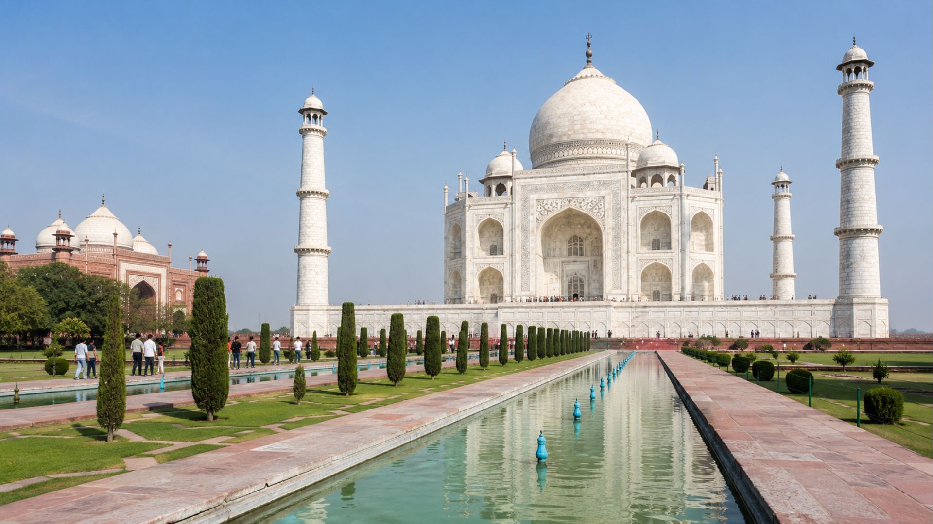 Circuit privé du Triangle d’Or avec visite du Taj Mahal à Agra en journée