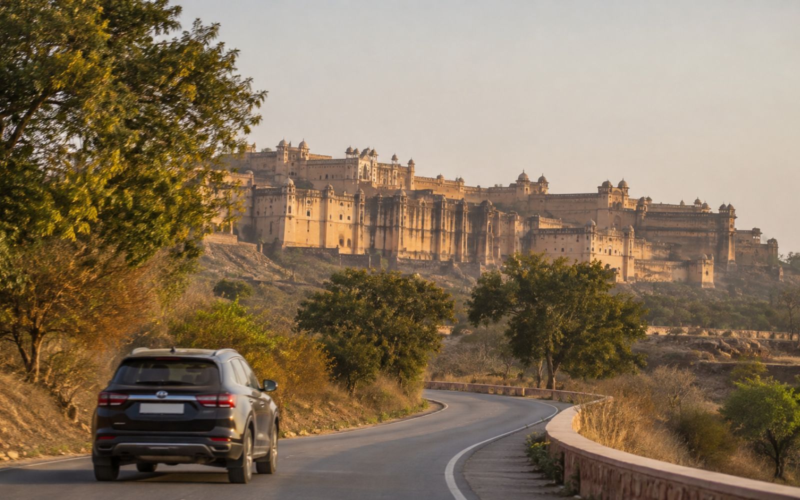 Private chauffeur journey through Rajasthan, India